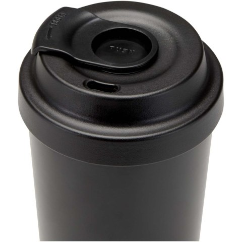 Kubek termiczny Hampton o pojemności 480 ml, wykonany ze stali nierdzewnej z recyklingu z certyfikacją RCS, z podwójny
