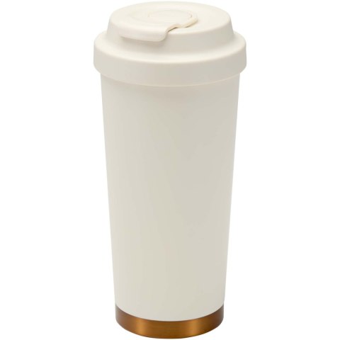 Kubek termiczny Hampton o pojemności 480 ml, wykonany ze stali nierdzewnej z recyklingu z certyfikacją RCS, z podwójny