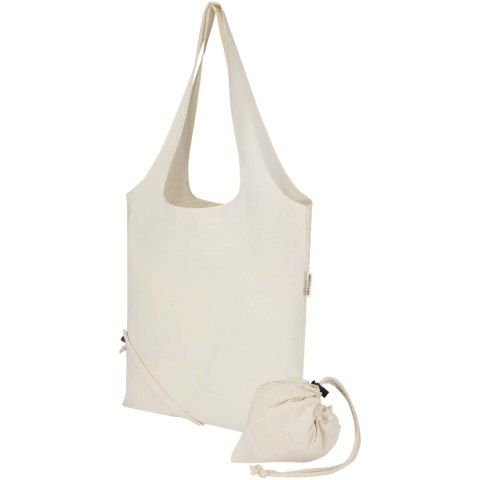 Madras Blend - torba na zakupy, wykonana z recyklingowanej baweły o gramaturze 140 g/m² posiadającej certyfikat GRS, s