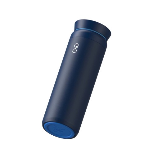 Ocean Bottle Peak Brew 590 ml kubek z recyklingowanej stali nierdzewnej oceaniczny niebieski