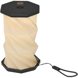 Celestia - rozkładana lampka stołowa wykonana z tworzywa sztucznego pochodzącego z recyklingu czarny