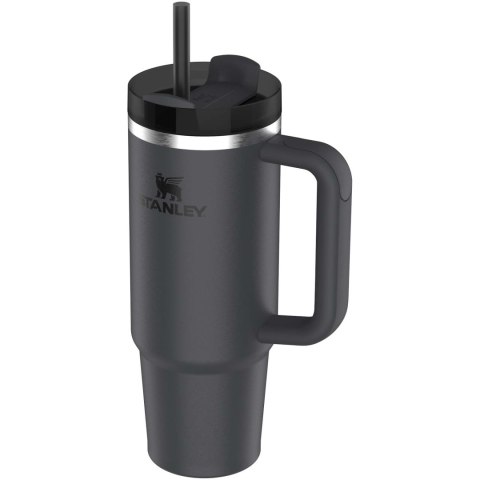Kubek termiczny Stanley Quencher® H2.0 FlowState™ 890 ml z recyklingowanej stali nierdzewnej czarny
