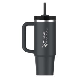 Kubek termiczny Stanley Quencher® H2.0 FlowState™ 890 ml z recyklingowanej stali nierdzewnej czarny