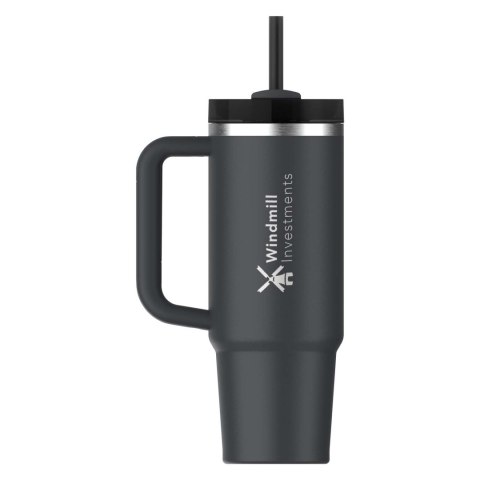 Kubek termiczny Stanley Quencher® H2.0 FlowState™ 890 ml z recyklingowanej stali nierdzewnej czarny