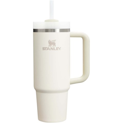 Kubek termiczny Stanley Quencher® H2.0 FlowState™ 890 ml z recyklingowanej stali nierdzewnej kremowy