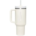 Kubek termiczny Stanley Quencher® H2.0 FlowState™ 890 ml z recyklingowanej stali nierdzewnej kremowy