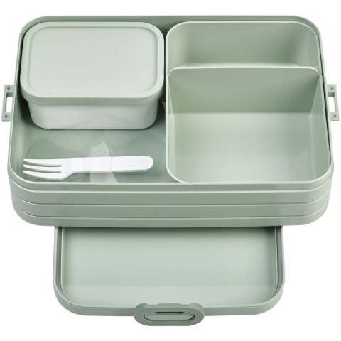 Mepal Take a Break Bento - duże pudełko na lunch, pojemność 1500 ml szałwiowy zielony