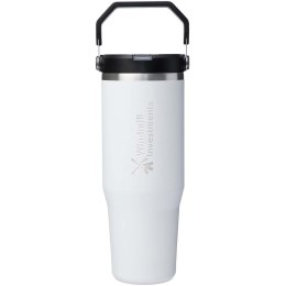Stanley IceFlow™ 2.0 termoizolowany kubek ze stali nierdzewnej, pojemność 890 ml, z odchylaną słomką biały