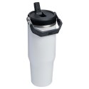 Stanley IceFlow™ 2.0 termoizolowany kubek ze stali nierdzewnej, pojemność 890 ml, z odchylaną słomką biały