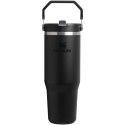 Stanley IceFlow™ 2.0 termoizolowany kubek ze stali nierdzewnej, pojemność 890 ml, z odchylaną słomką czarny