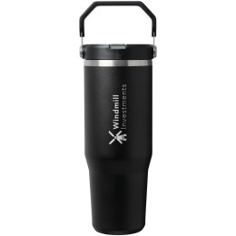 Stanley IceFlow™ 2.0 termoizolowany kubek ze stali nierdzewnej, pojemność 890 ml, z odchylaną słomką czarny