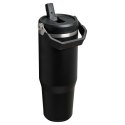 Stanley IceFlow™ 2.0 termoizolowany kubek ze stali nierdzewnej, pojemność 890 ml, z odchylaną słomką czarny