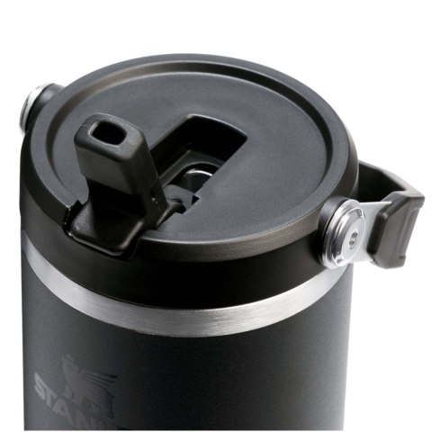 Stanley IceFlow™ 2.0 termoizolowany kubek ze stali nierdzewnej, pojemność 890 ml, z odchylaną słomką czarny