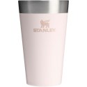 Stanley Stacking termoizolowany kubek ze stali nierdzewnej o pojemności 470 ml jasny różowy