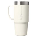 Termoizolowany kubek Stanley Everyday Suburban o pojemności 710 ml, wykonany z recyklingowanej stali nierdzewnej kremo
