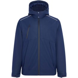 Emin - ocieplana termiczna parka unisex granatowy