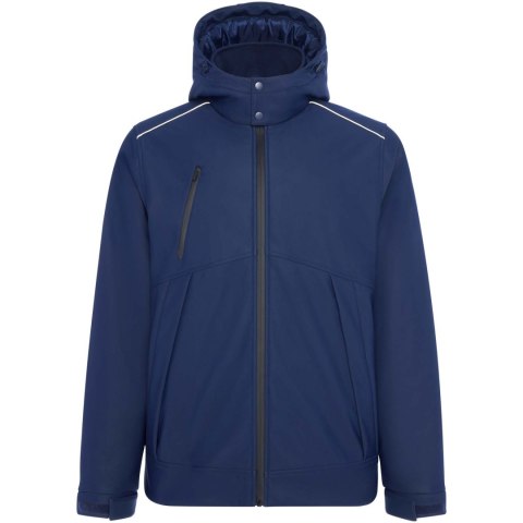 Emin - ocieplana termiczna parka unisex granatowy