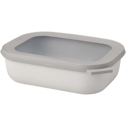 Mepal Cirqula 1000 ml - prostokątna wielofunkcyjna miska biały