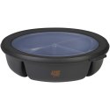 Mepal Cirqula - miska na bento (250 + 250 + 500 ml) czarny