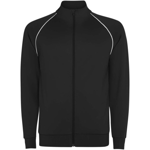 Bluza dziecięca Valier z zamkiem błyskawicznym na całej długości czarny (K04372OH)