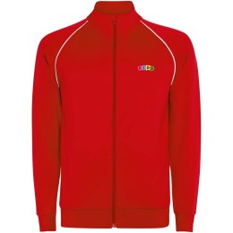 Bluza dziecięca Valier z zamkiem błyskawicznym na całej długości czerwony (K04374IH)