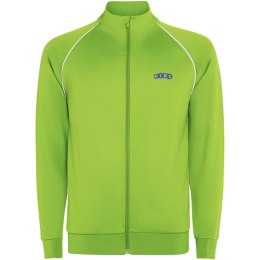 Bluza dziecięca Valier z zamkiem błyskawicznym na całej długości fluorescencyjna zieleń (K04375BH)