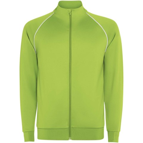 Bluza dziecięca Valier z zamkiem błyskawicznym na całej długości fluorescencyjna zieleń (K04375BK)