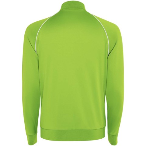 Bluza dziecięca Valier z zamkiem błyskawicznym na całej długości fluorescencyjna zieleń