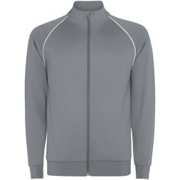 Bluza dziecięca Valier z zamkiem błyskawicznym na całej długości szary (K0437C4D)