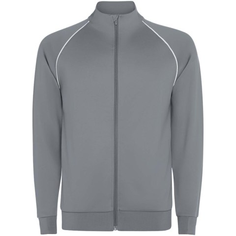 Bluza dziecięca Valier z zamkiem błyskawicznym na całej długości szary (K0437C4D)