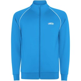 Bluza dziecięca Valier z zamkiem błyskawicznym na całej długości turkus fluorescencyjny (K0437E7K)