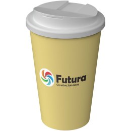 Kubek termiczny Americano® Infiniti o pojemności 350 ml z pokrywką zapobiegającą rozlewaniu się napoju jasny bananowy