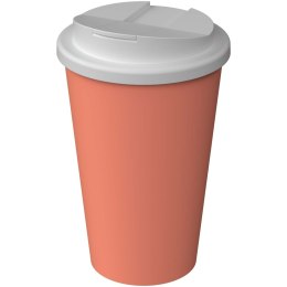 Kubek termiczny Americano® Infiniti o pojemności 350 ml z pokrywką zapobiegającą rozlewaniu się napoju koralowy