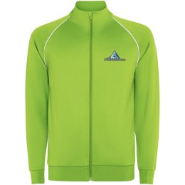 Męska bluza Valier z zamkiem błyskawicznym na całej długości fluorescencyjna zieleń (R04375B1)