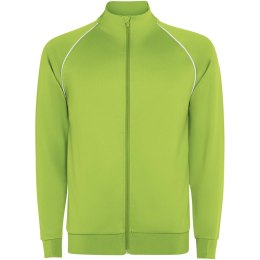 Męska bluza Valier z zamkiem błyskawicznym na całej długości fluorescencyjna zieleń (R04375B4)