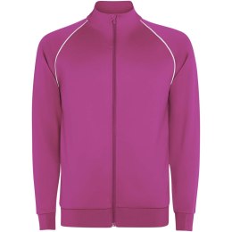 Męska bluza Valier z zamkiem błyskawicznym na całej długości fluorescencyjny róż (R0437E83)
