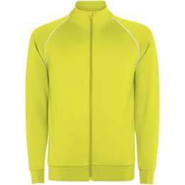 Męska bluza Valier z zamkiem błyskawicznym na całej długości fluorescencyjny żółty (R04371C1)
