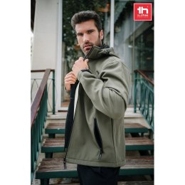THC ZAGREB. Męska kurtka softshell z poliestru i elastanu