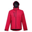 THC ZAGREB. Męska kurtka softshell z poliestru i elastanu
