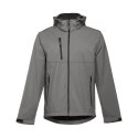 THC ZAGREB. Męska kurtka softshell z poliestru i elastanu
