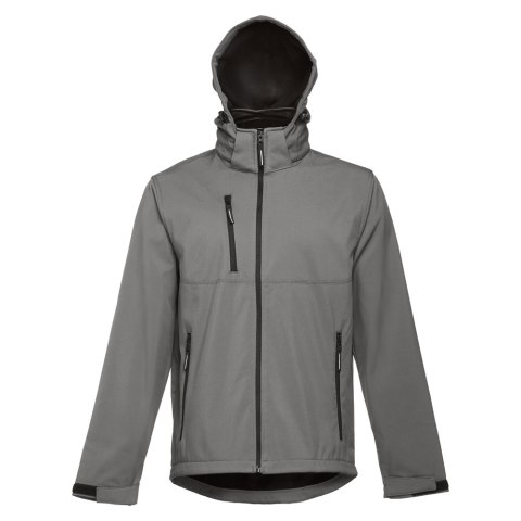 THC ZAGREB. Męska kurtka softshell z poliestru i elastanu