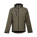 THC ZAGREB. Męska kurtka softshell z poliestru i elastanu