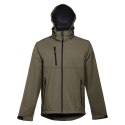THC ZAGREB. Męska kurtka softshell z poliestru i elastanu