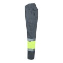 VL POSEIDON. Calças bicolor em sarja multibolsos (210g/m²), em algodão (20%) e poliéster (80%)