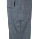 VL POSEIDON. Calças bicolor em sarja multibolsos (210g/m²), em algodão (20%) e poliéster (80%)