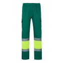 VL POSEIDON. Calças bicolor em sarja multibolsos (210g/m²), em algodão (20%) e poliéster (80%)