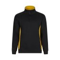 VL SVAROG. Dwukolorowa bluza frotte (260 g/m²) z poliestru (65%) i bawełny (35%)