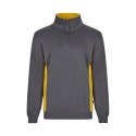 VL SVAROG. Dwukolorowa bluza frotte (260 g/m²) z poliestru (65%) i bawełny (35%)