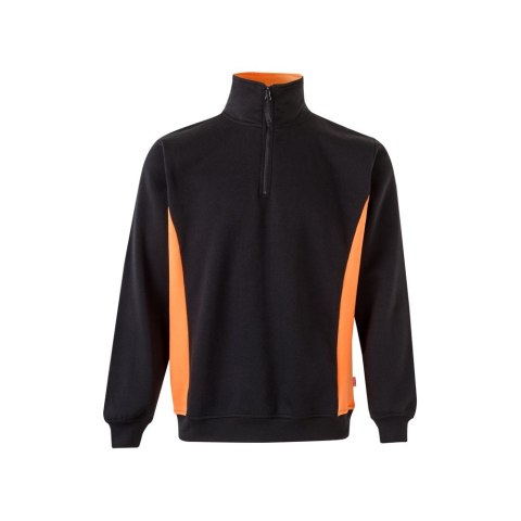 VL SVAROG. Dwukolorowa bluza frotte (260 g/m²) z poliestru (65%) i bawełny (35%)