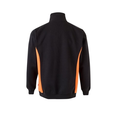 VL SVAROG. Dwukolorowa bluza frotte (260 g/m²) z poliestru (65%) i bawełny (35%)